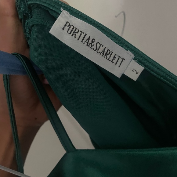 Portia and Scarlett gown in emerald green size 0-2 - Picture 7 of 10